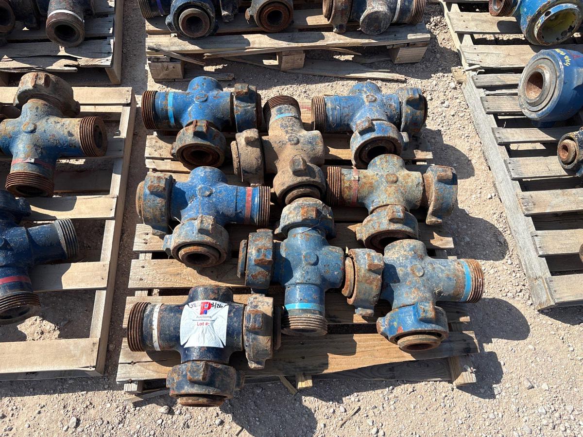 Used (16x$) 3” 1502 “T” fittings