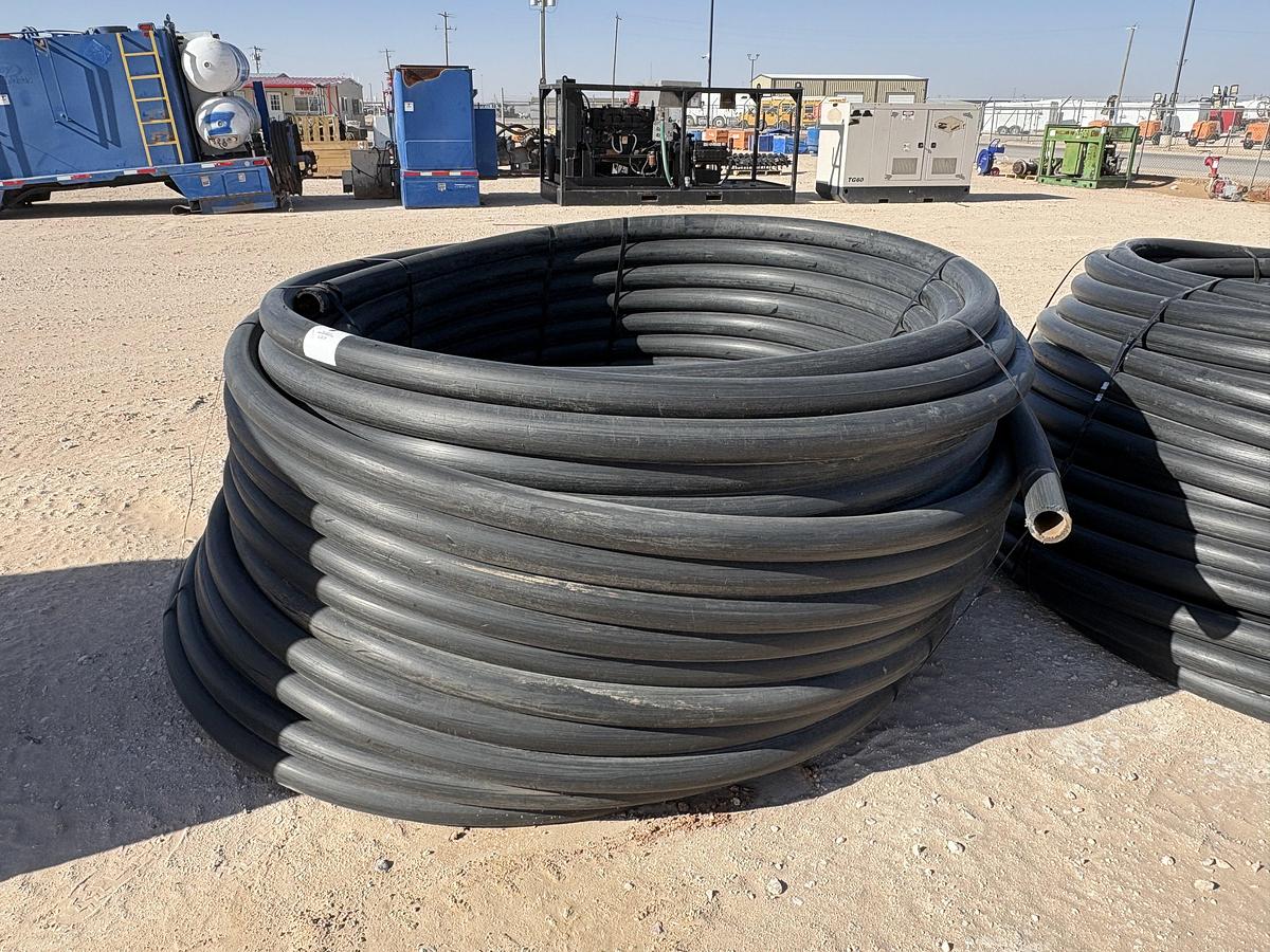 Used 1,000 FOOT ROLL OF 3” IPS DR9 POLY PIPE