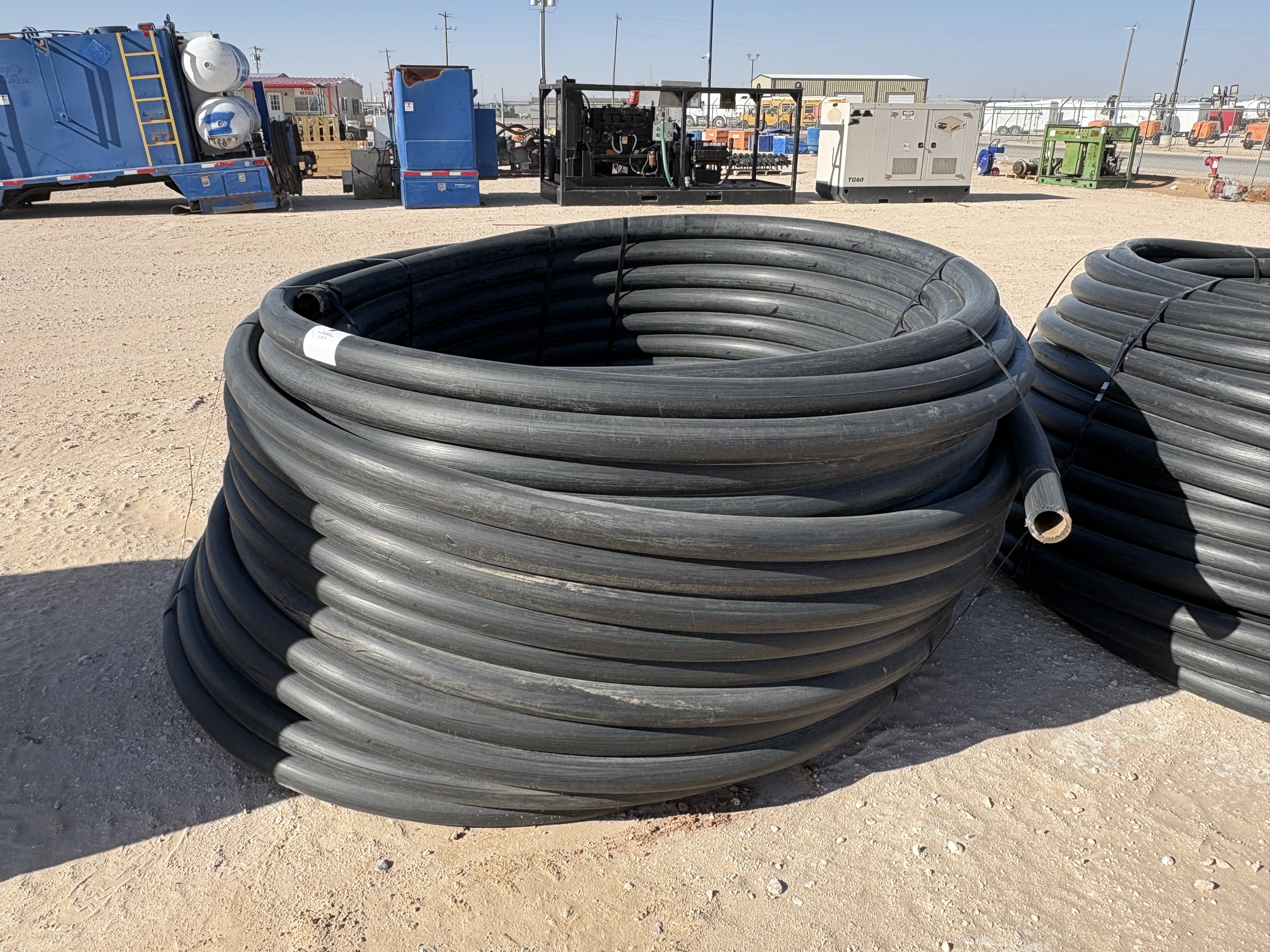 Used 1,000 FOOT ROLL OF 3” IPS DR9 POLY PIPE