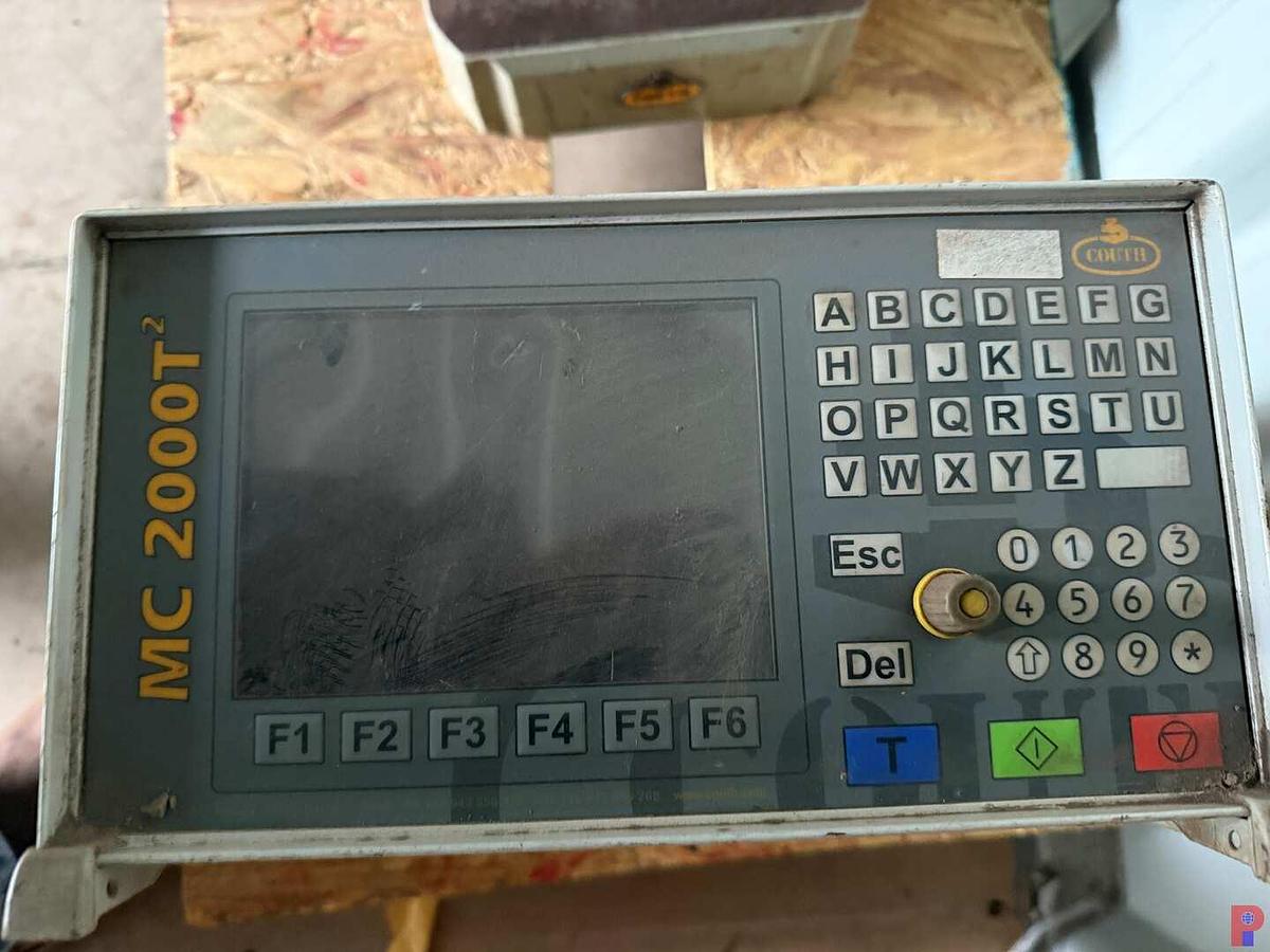 Used COUTH R10F ENGRAVER CUTTING MACHINE W/ MC 2000T 2D MARKER