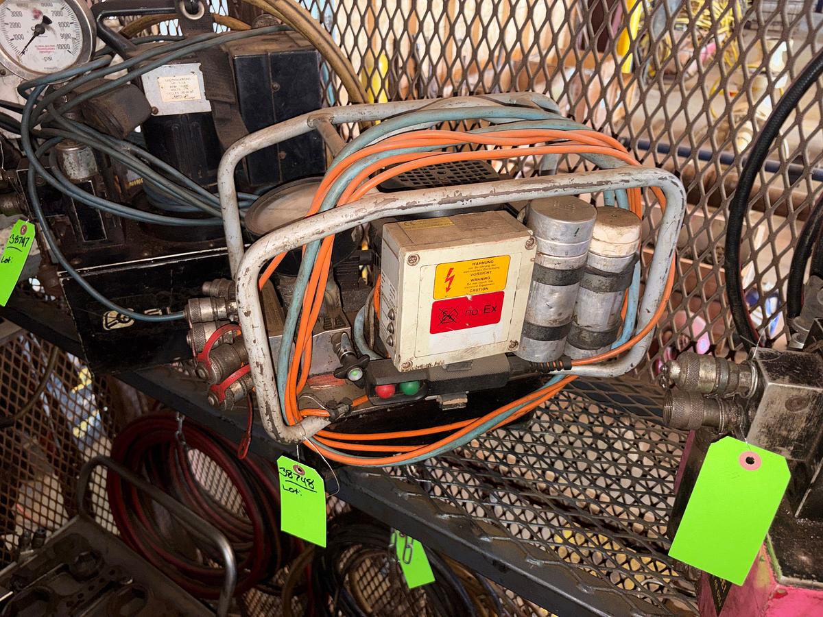 Used Hytorc 10k psi hydraulic power pack