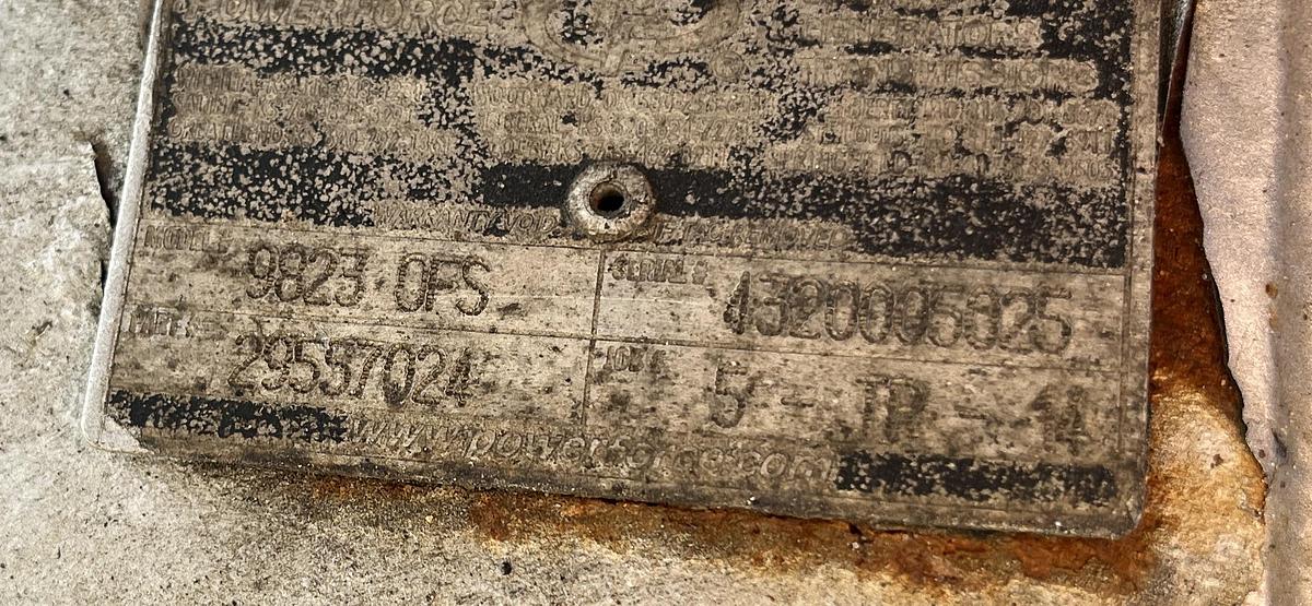 Used ALLISON 9823 OFS TRANSMISSION