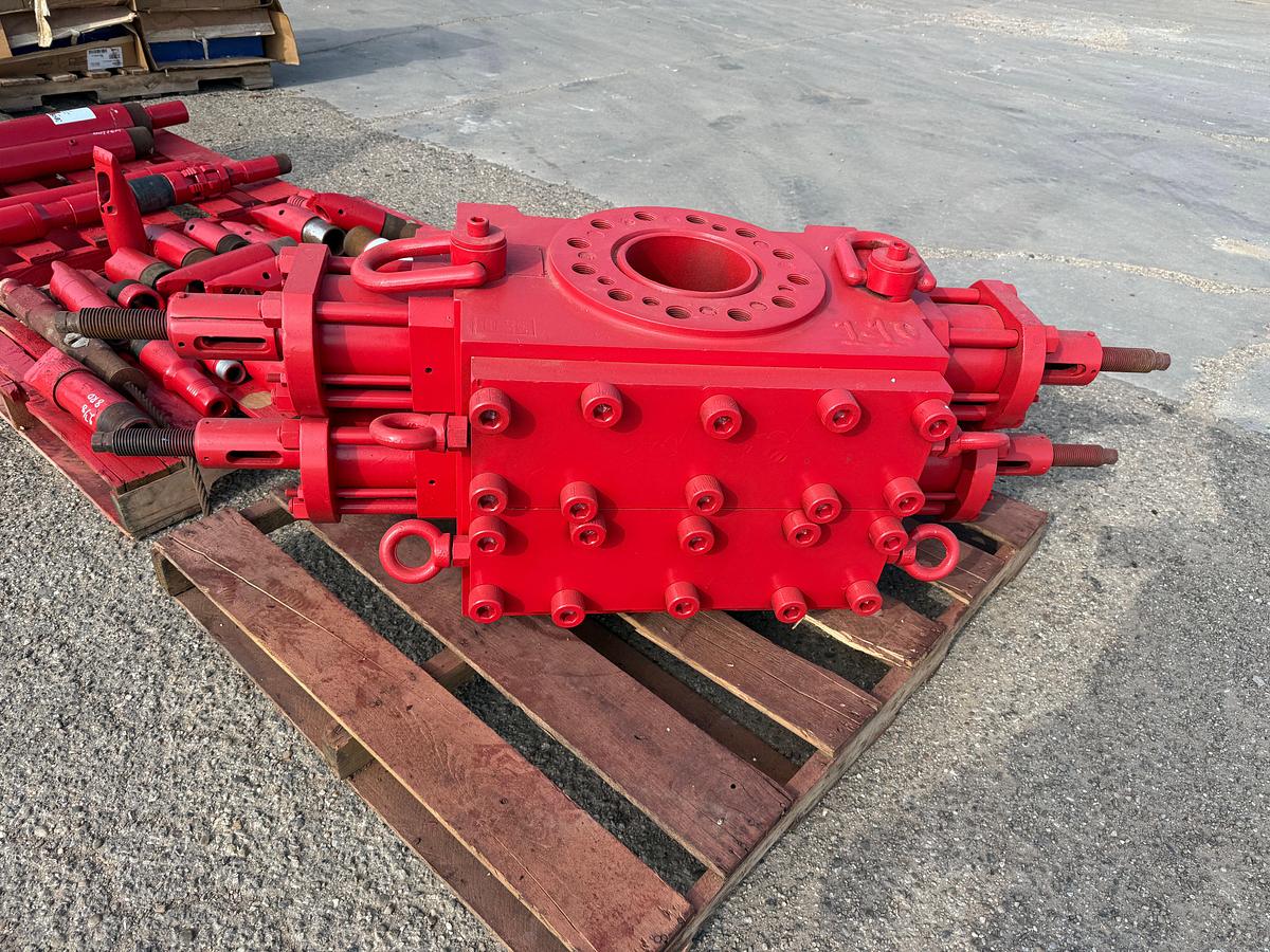 Used LEI 7-1/16” 5K WP DBL HYDRAULIC BLOWOUT PREVENTER BOP