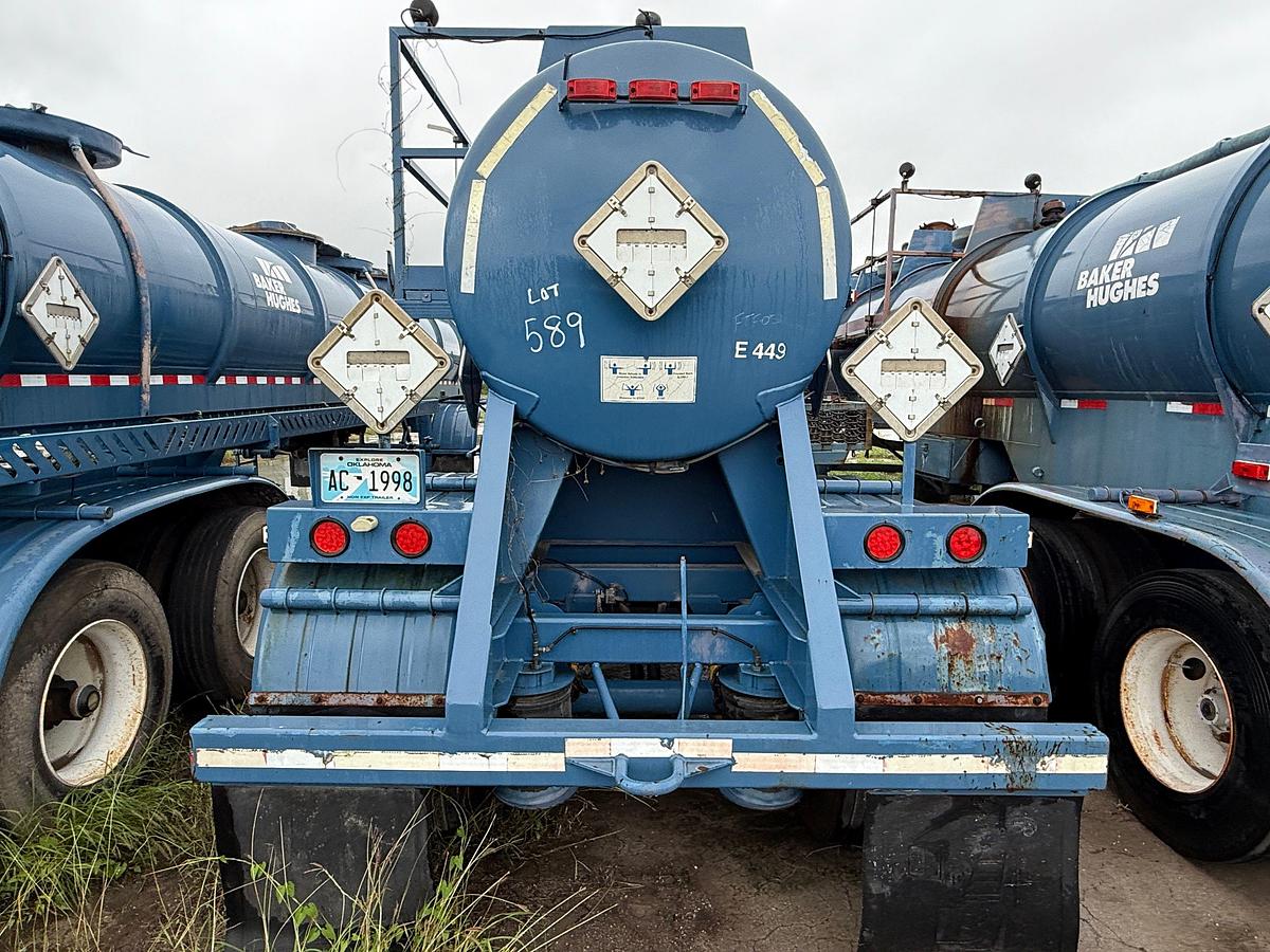 Used 2006 WORLEY WELDING WORKS 4,100 GAL 3-COMP T/A ACID TRANSPORT TRAILER