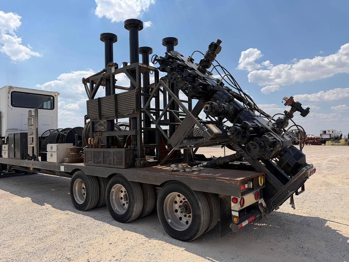 Used 2012 Hydra Rig Coil Tubing BOP Support Trailer & Wet Kit Truck Package lots __ thru __