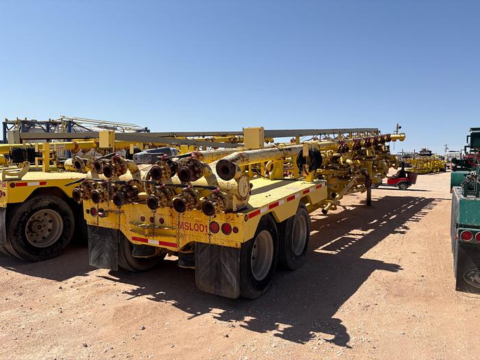 Used 50’ 12-ARM T/A FRAC MANIFOLD TRAILER