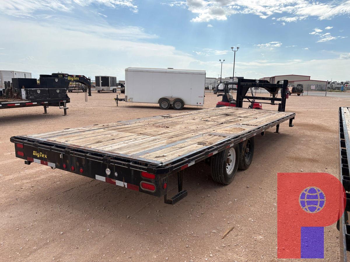 Used 2012 BIG TEX 26’ X 102” T/A GOOSENECK TRAILER