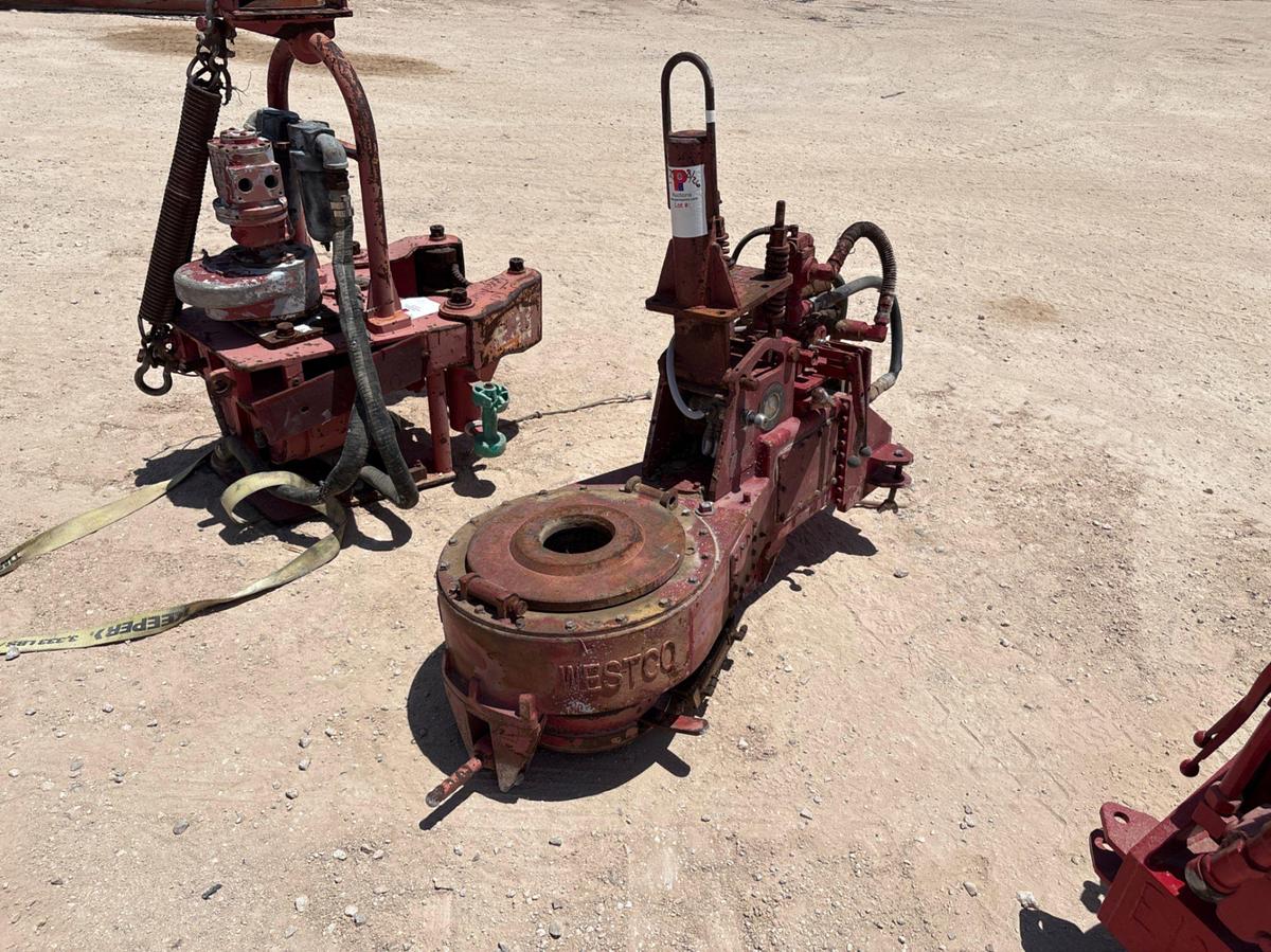 Used Westco 58-93R hydraulic tubing tong