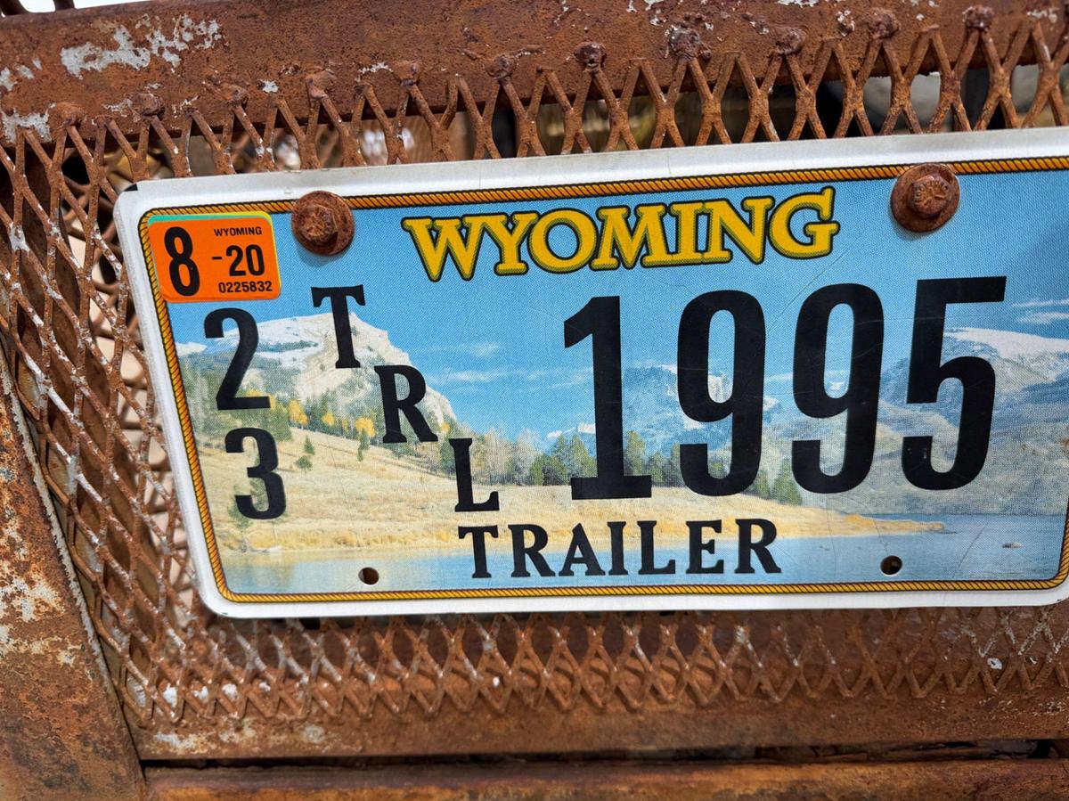 Used Shopbuilt 20’ t/a BP Tool Trailer