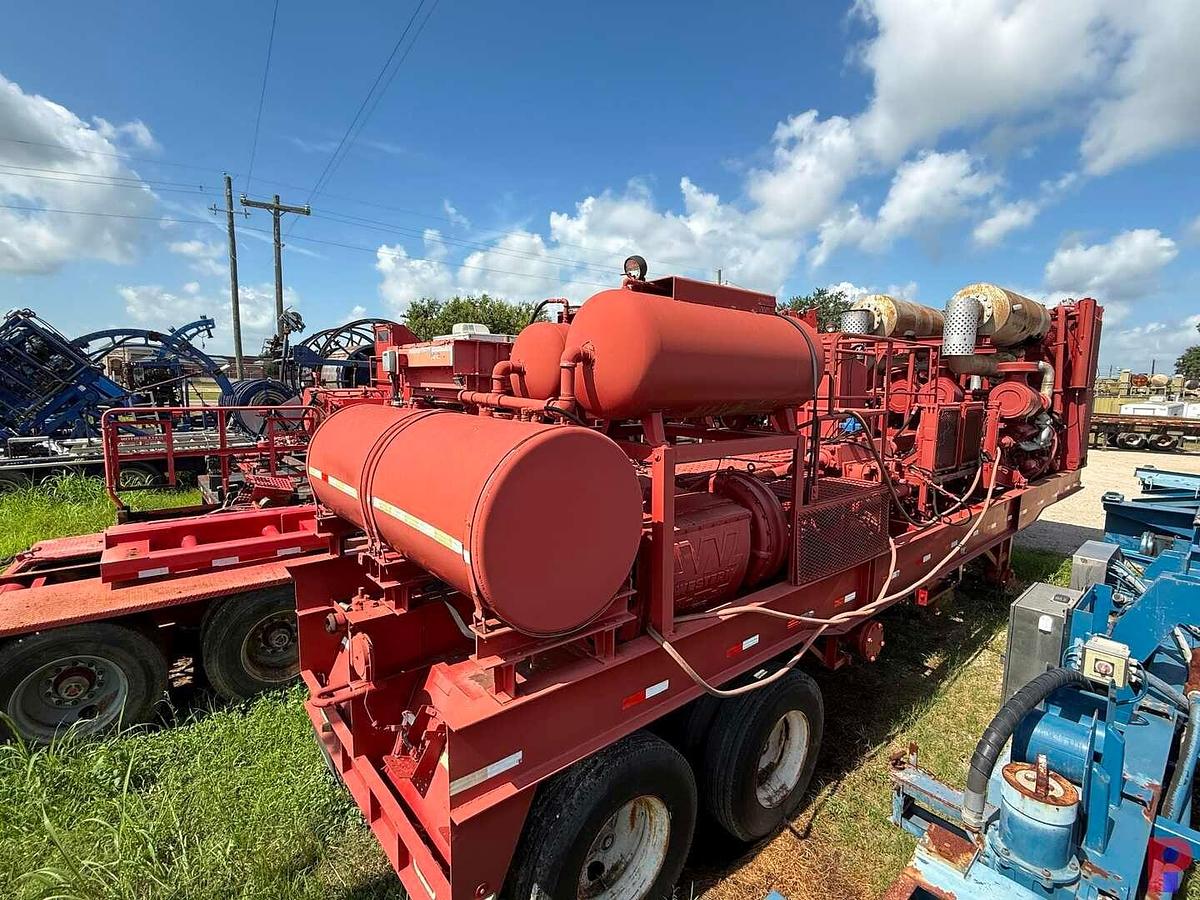 Used WESTERN ROUGH RIDER 1000 HP 10K TRIPLEX DOUBLE PUMP TRAILER