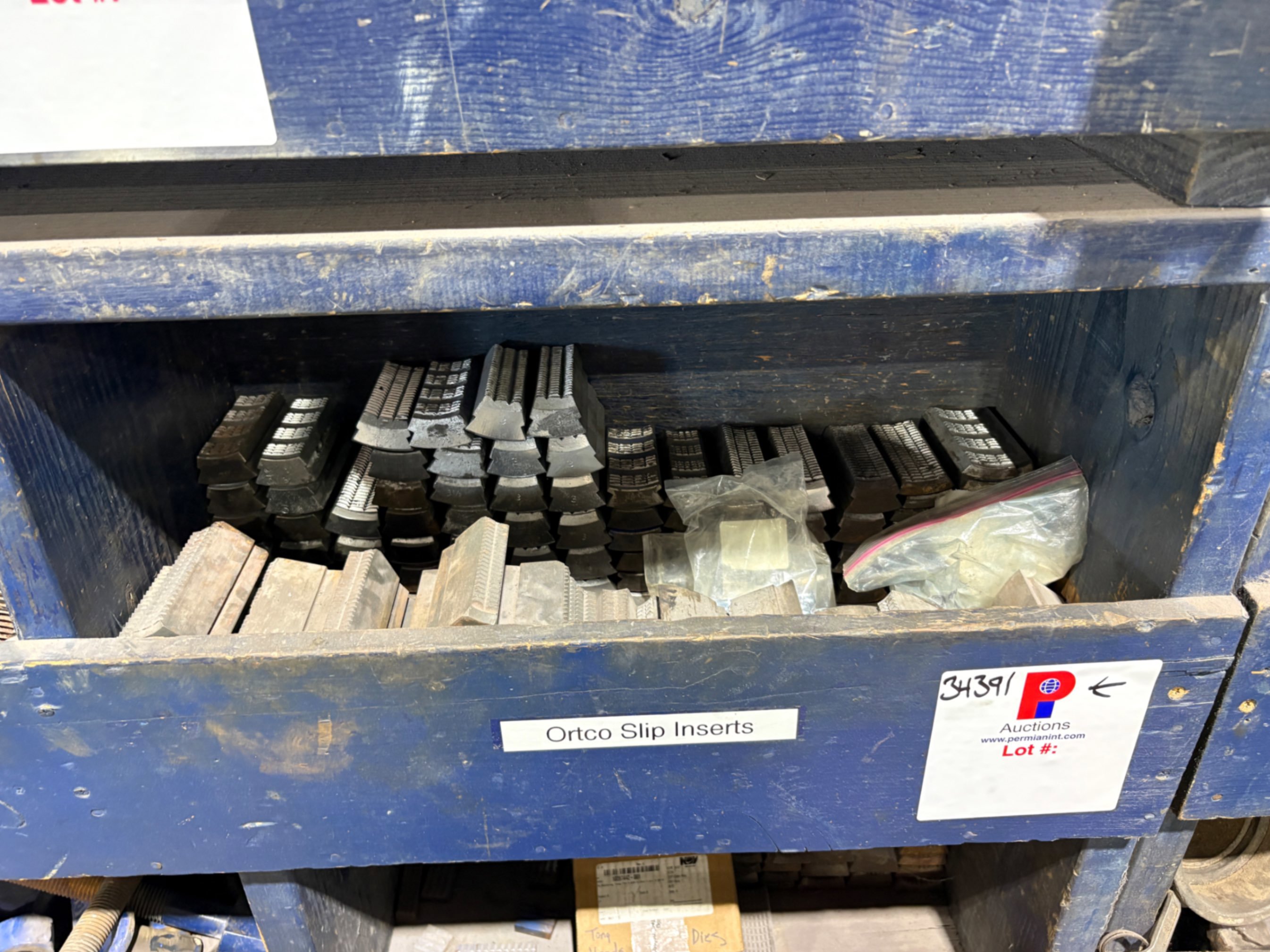 Used Assorted GUIBERSON & ORTCO slip inserts