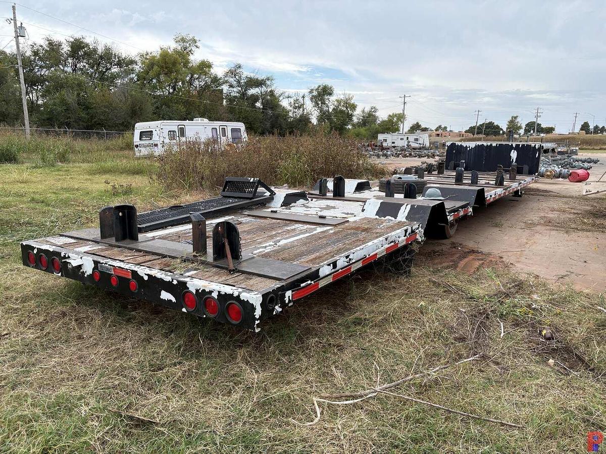 Used 2005 AZTEC TRAILERS 53’ X 102” T/A LOWBOY TRAILER