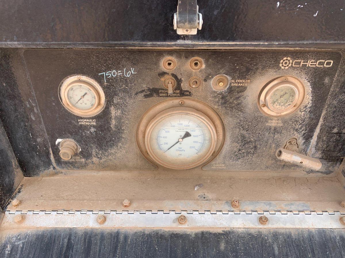 Used CHECO Skidded Grease Injection Unit