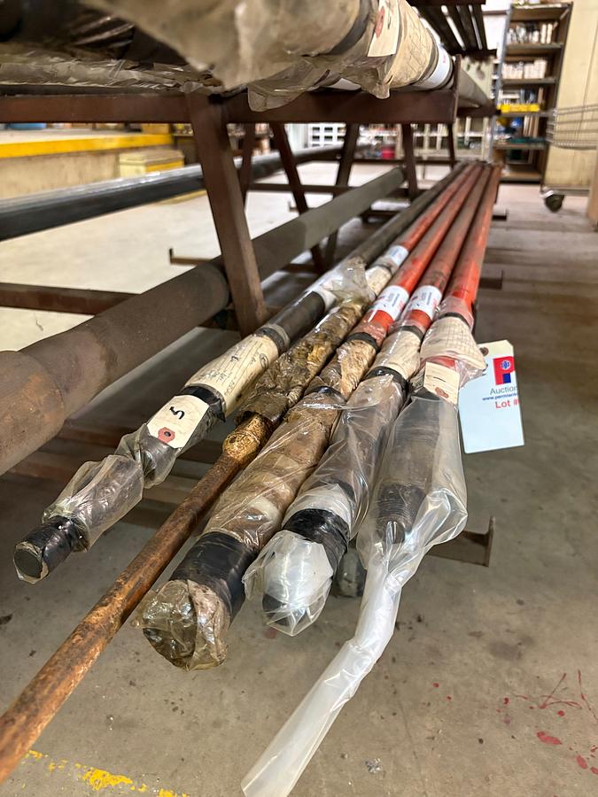 Used 2” x 1-1/2” x 10’ 42ND flex W/ 4 wiper, CS parts rod