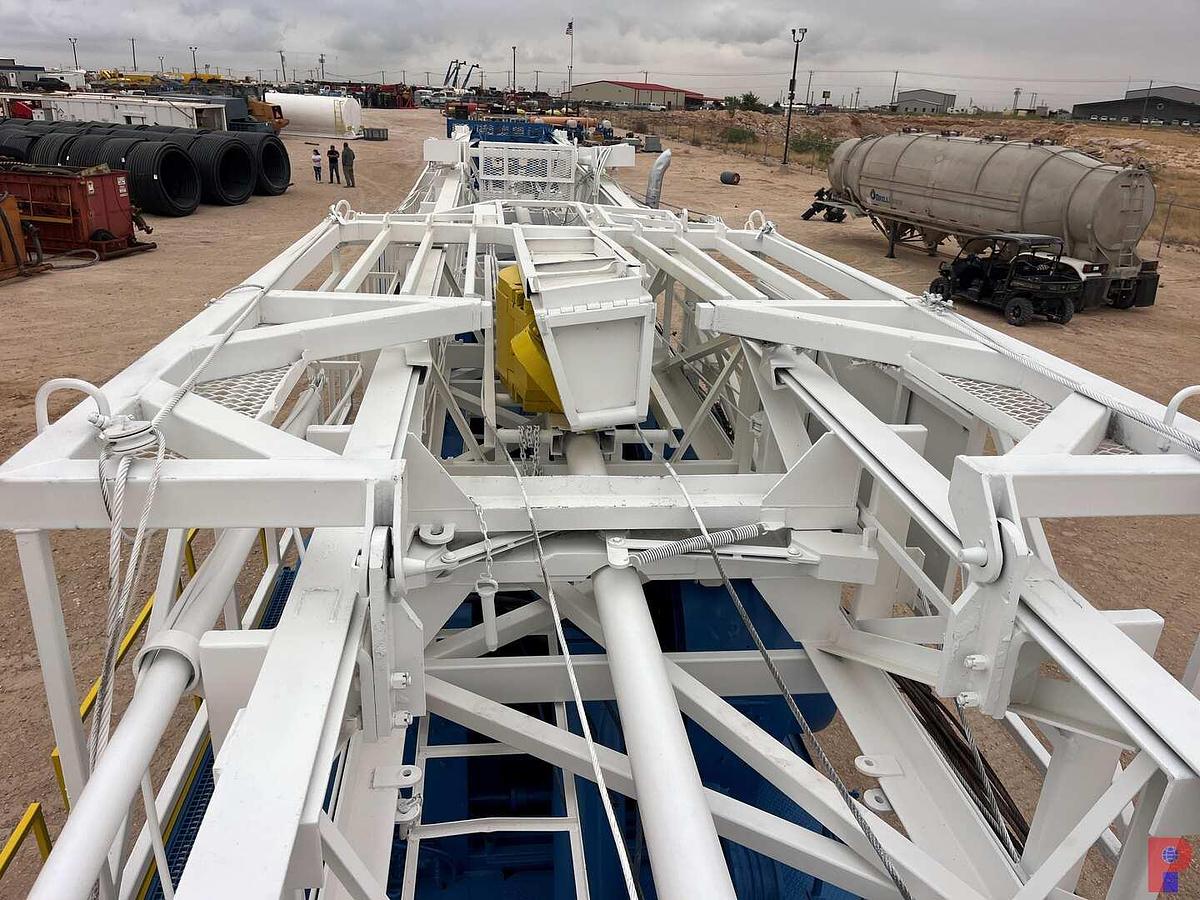 Used SJ PETROLEUM DD 104’-225K 5-AXLE WELL SERVICE WORKOVER RIG