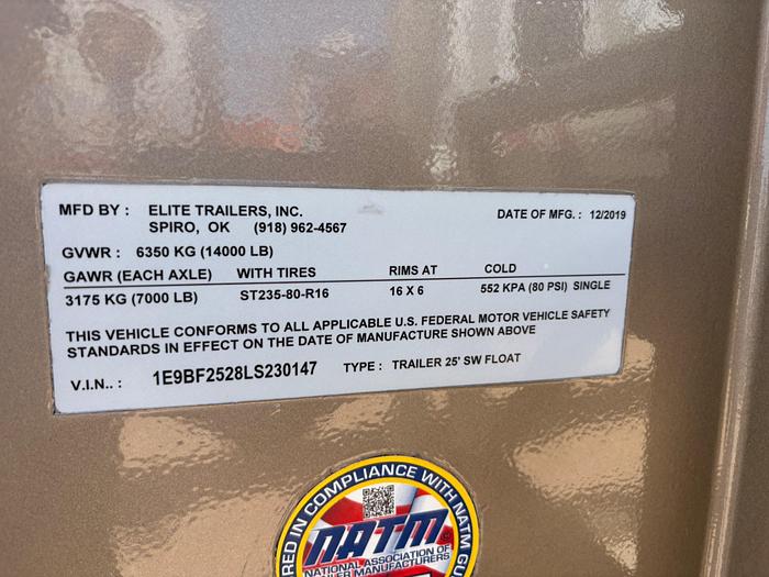 Used COLD JET SDI SELECT 60 DRY ICE BLASTER & ATLAS COPCO AIR COMPRESSOR MTD ON T/A GOOSENECK TRAILER