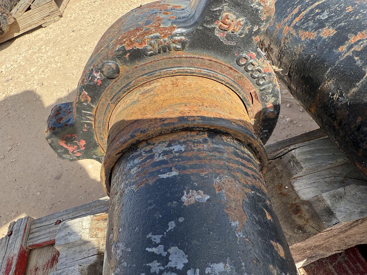 Used (40 X $) 7-PALLETS 4” X 4’L-6’L FIG 1002 10K WP FLOW IRON