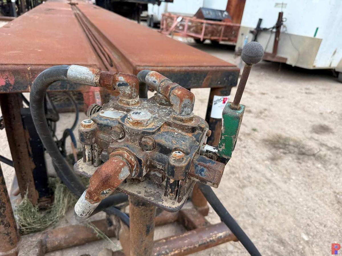 Used 40’L X 50”W X 45”H HYDRAULIC CATWALK SKIDDED