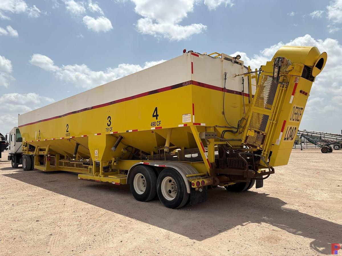Used 2011 KEYSTONE OILFIELD FABRICATION MSB-4000 T/A SAND KING TRAILER