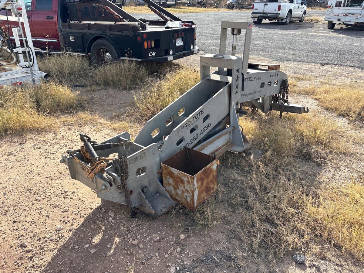 Used Pro-Tote model 8 elite 5th wheel wrecker bar assembly