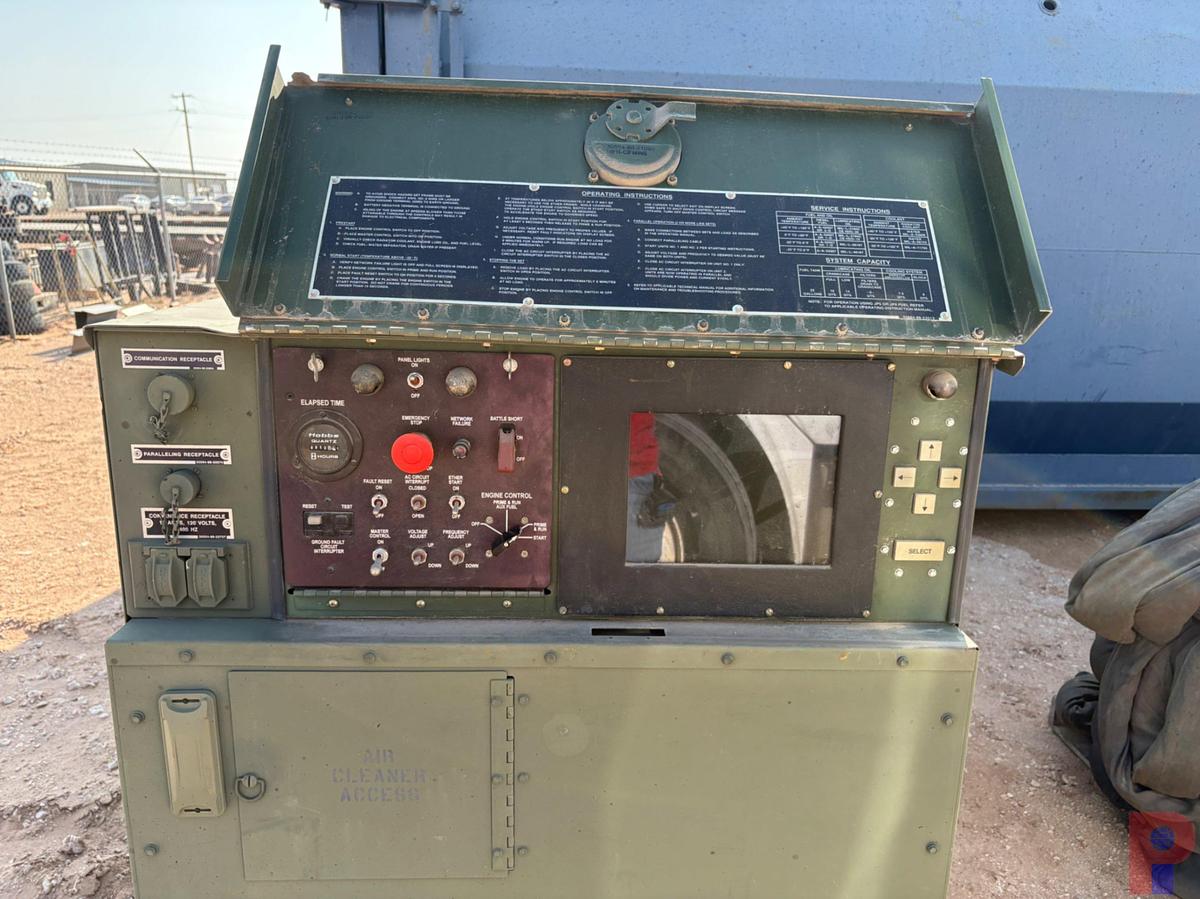 Used MEP-815B 30KW DIESEL GENERATOR SET