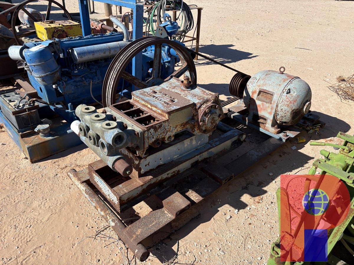 Used BETHLEHEM TO-3 TRIPLEX PUMP