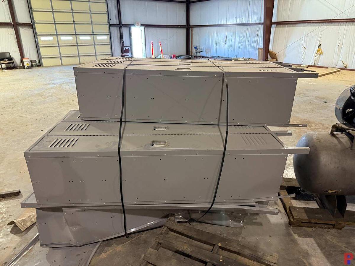 Used (5-SETS OF 3) 18”L X 12”W X 72”H LOCKERS