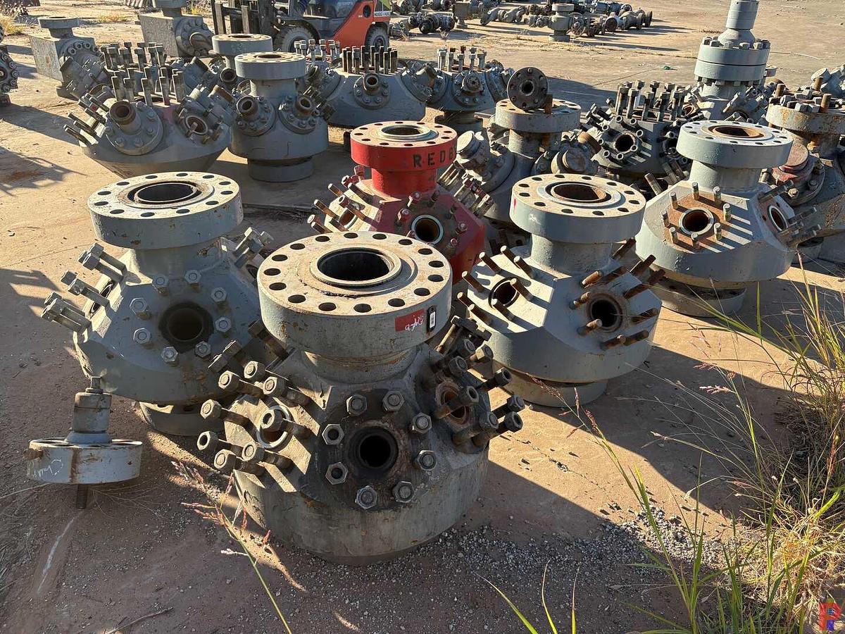 Used (6X$) (6) 7-1/16” 15K & 10K GOAT HEADS