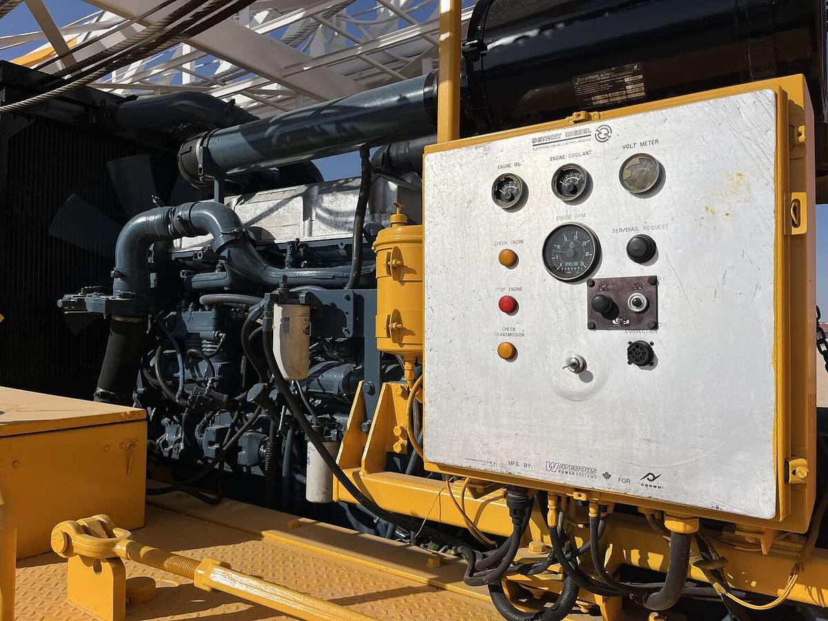 Used 2007  CROWN CE550 DBL DRUM WELL SERVICE RIG