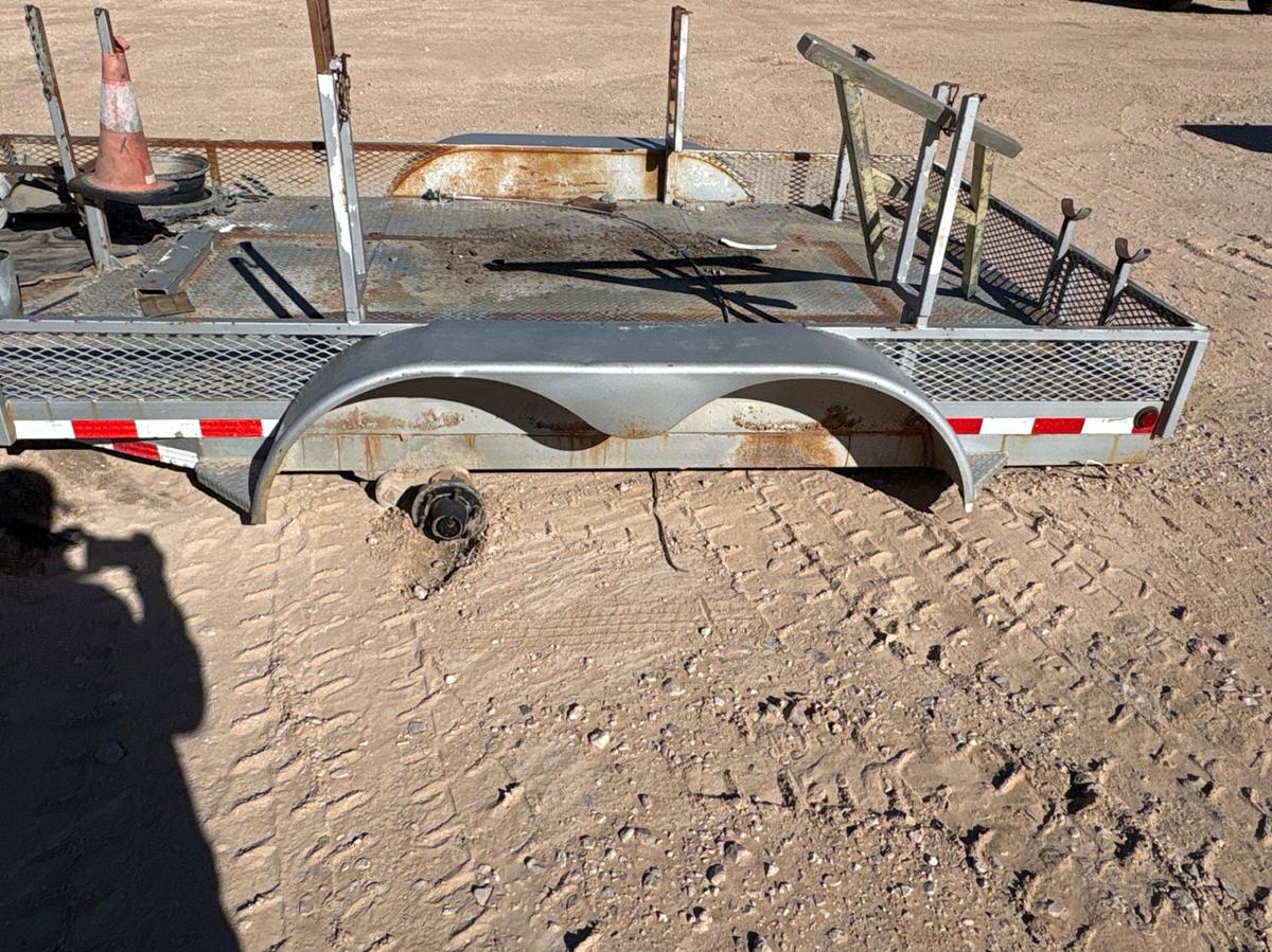 Used 2010 T/A BUMPER PULL UTILITY TRAILER