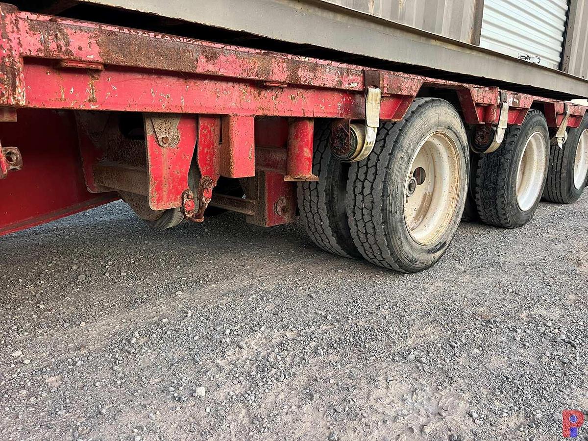 Used 2014 BLACKSTONE  53’ TRI-AXLE OILFIELD STEP DECK TRAILER W/ RTB