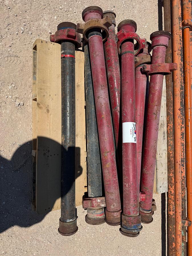 Used (10 X $) 3” X 3’L FIG 1002 10K WP FLOW IRON PUP JOINTS