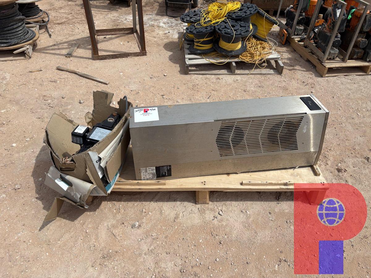Used NVENT ELECTRONIC ENCLOSURE AIR CONDITIONER & COUNTY LINE 1HP FLUID PUMP