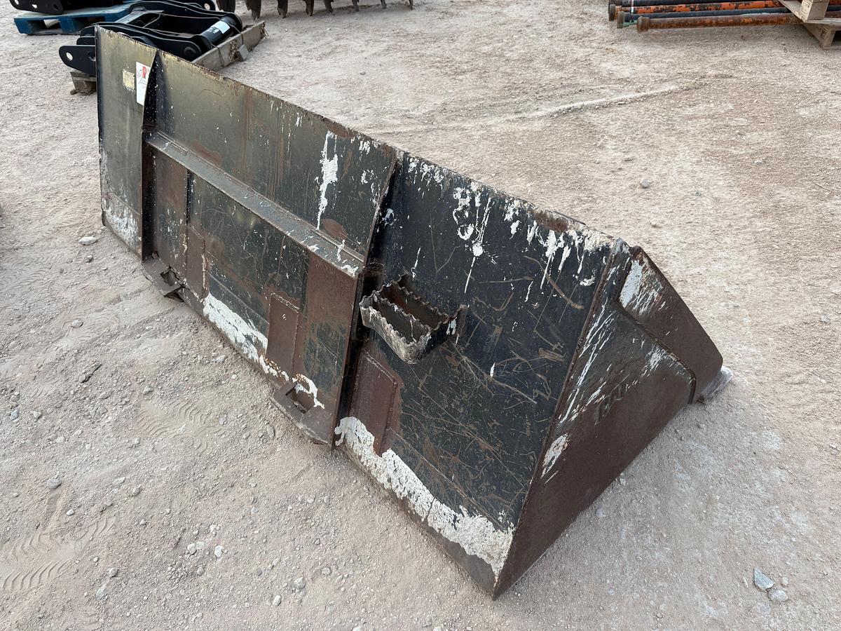 Used CAT 84”W 1.09 CUYD SKID STEER BUCKET