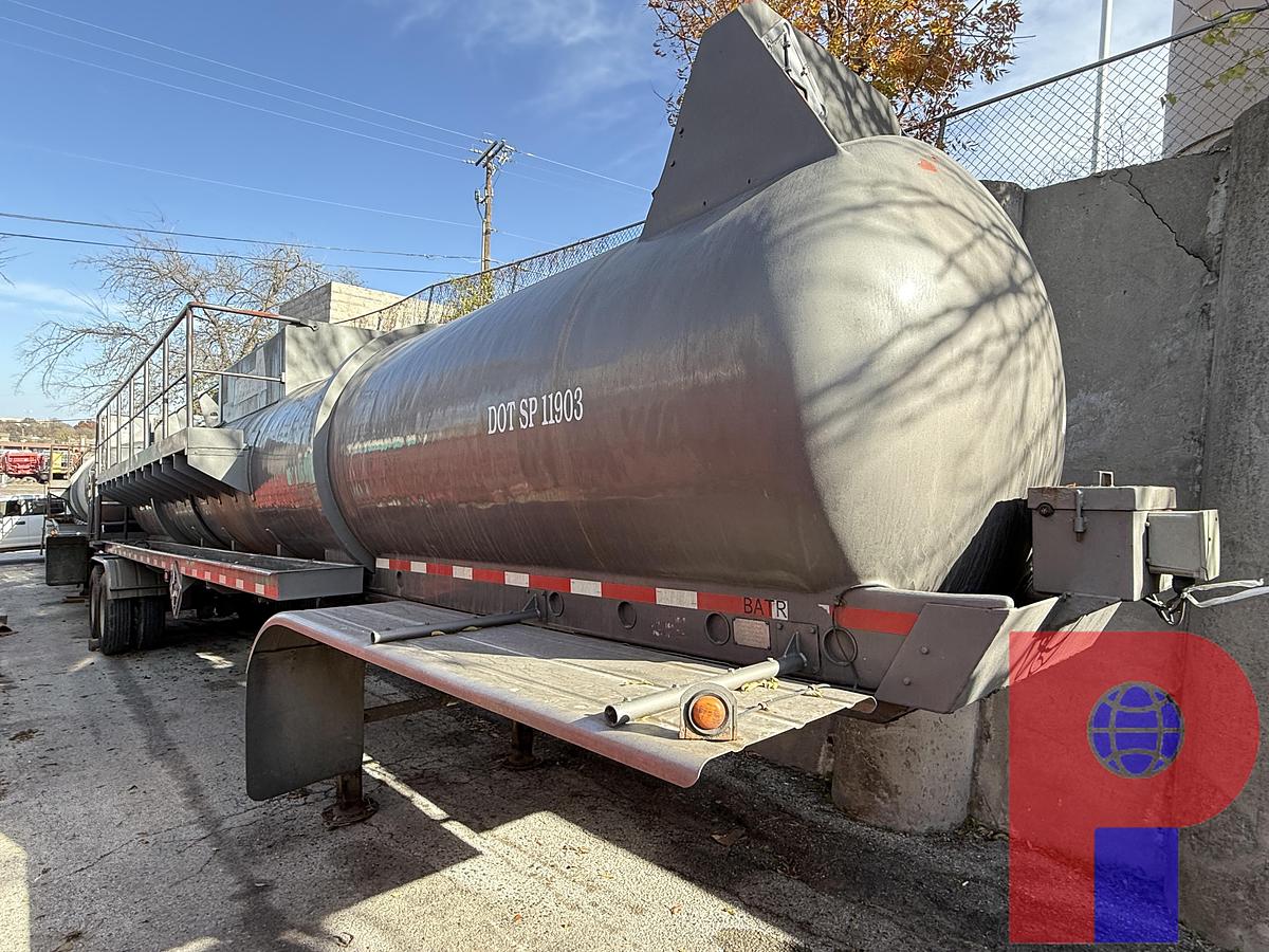 Used 2012 COMPTANK CORPORATION 5,500 GAL.T/A ACID TRANSPORT TRAILER