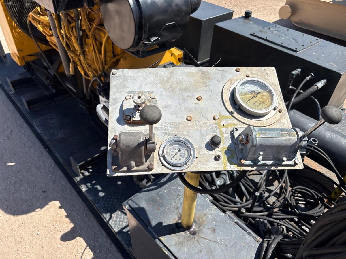 Used TDS 120-ton power swivel unit, skidded