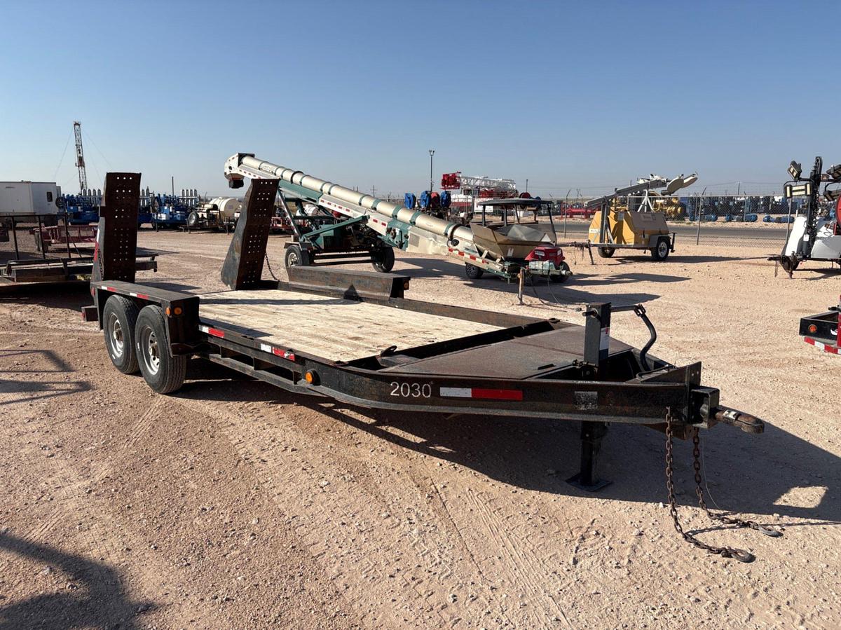 Used 2005 BELSHE 16’ X 81” T/A BUMPER PULL TRAILER