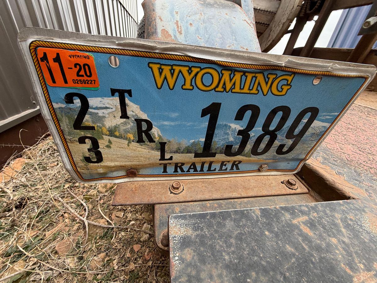 Used SHOPBUILT SPOOLING TRAILER