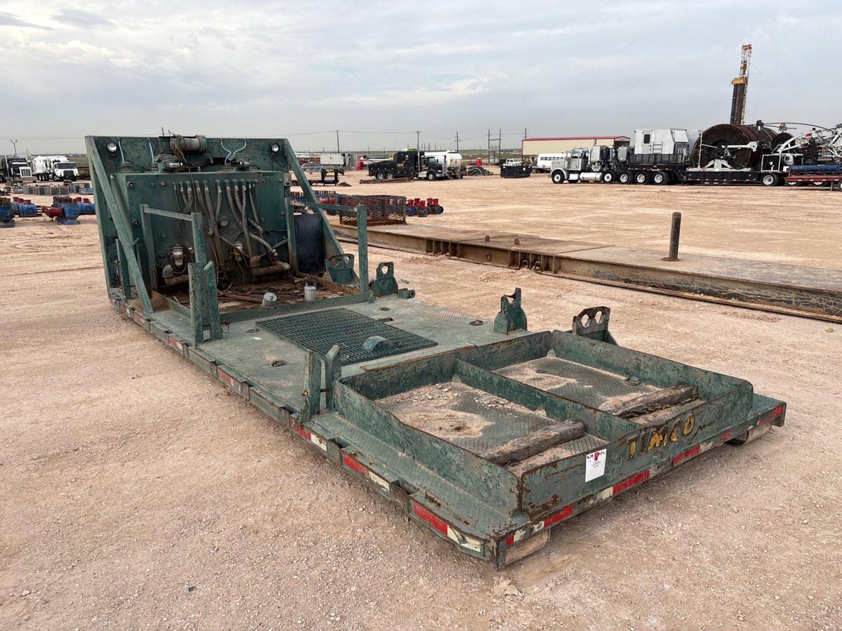 Used 22’ x 102” ROLLL-OFF CASING HPU FLATBED SKID
