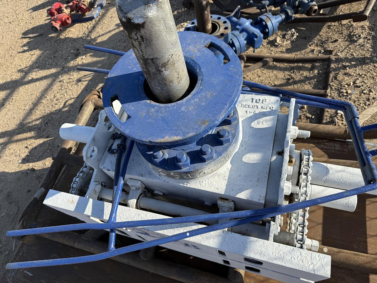 Used 7-1/16 REEDY 5M 2-3/8 DBL MANUAL BLOWOUT PREVENTER, CHARTED