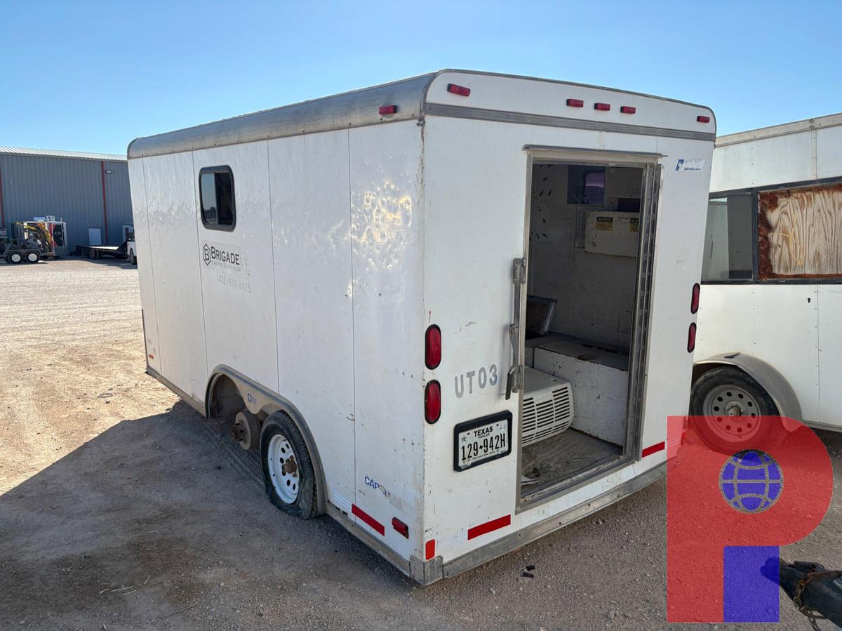 Used 2006 PACE AMERICAN 14’ X 7’ T/A BUMPER PULL DOGHOUSE TRAILER