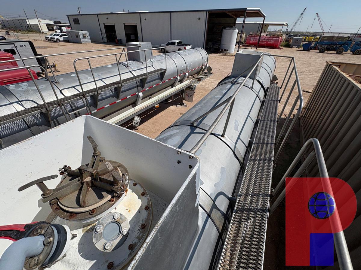 Used 2012 TANKCON  5,400 GALLON T/A CHEMICAL TRANSPORT TRAILER