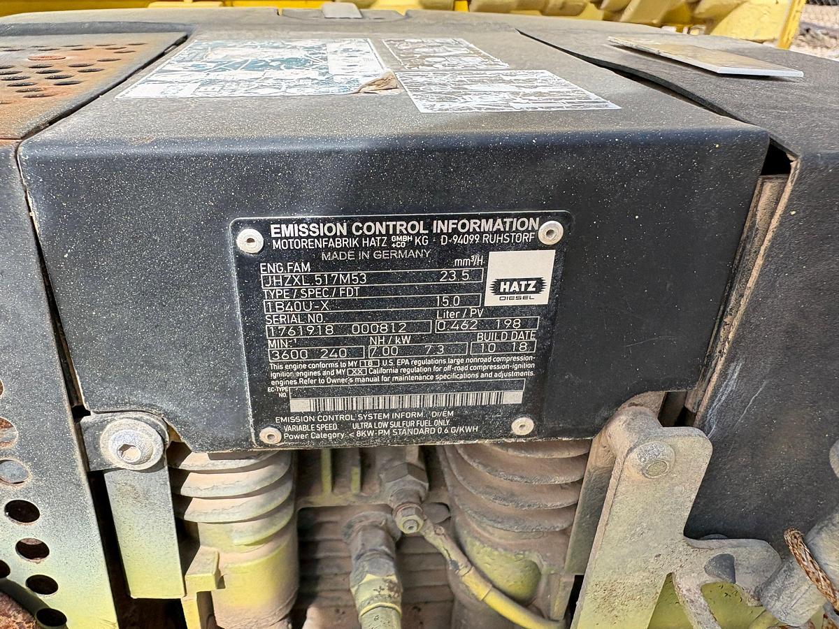 Used Meyer 4-station closing unit, skidded