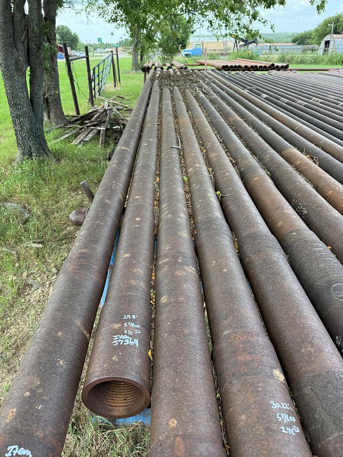 Used 5-7/8”OD x 2-1/2”ID x 29.8’L 4-1/2”XH SGL RECESSED SLICK DRILL COLLAR