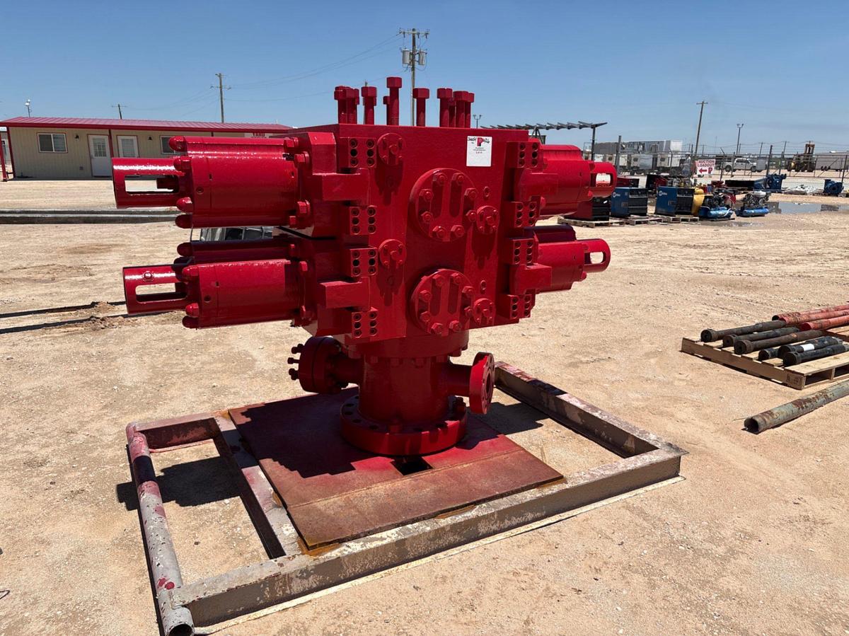 Used 13-5/8” double hydraulic BOP