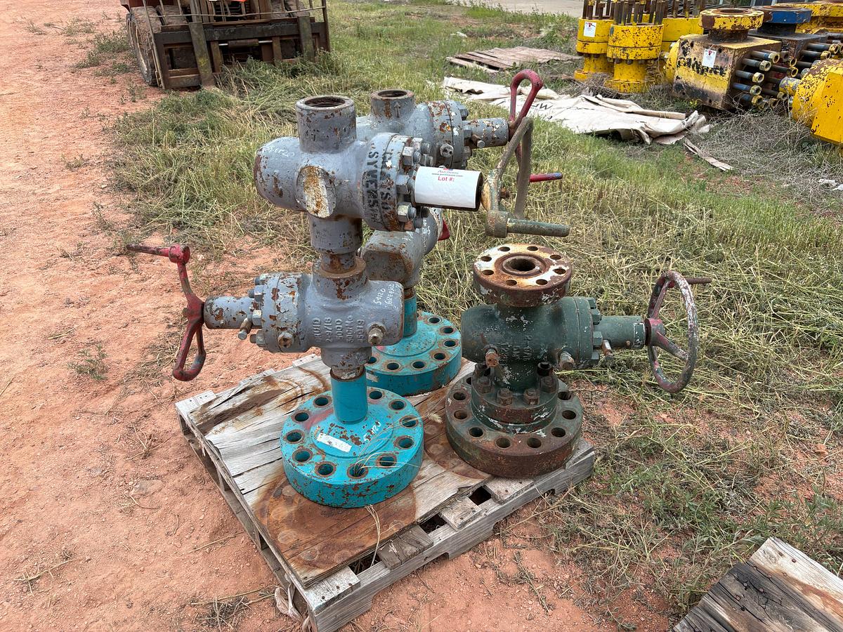 Used (6) 2-9/16” 5K gate valves