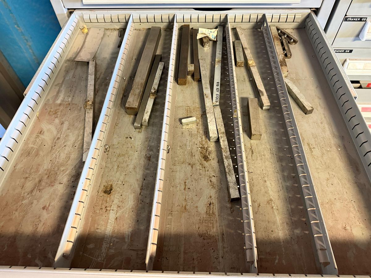 Used LYON MSS II 15-DRAWER ROLLING TOOL CABINET W/ MACHINE SHOP TOOLS