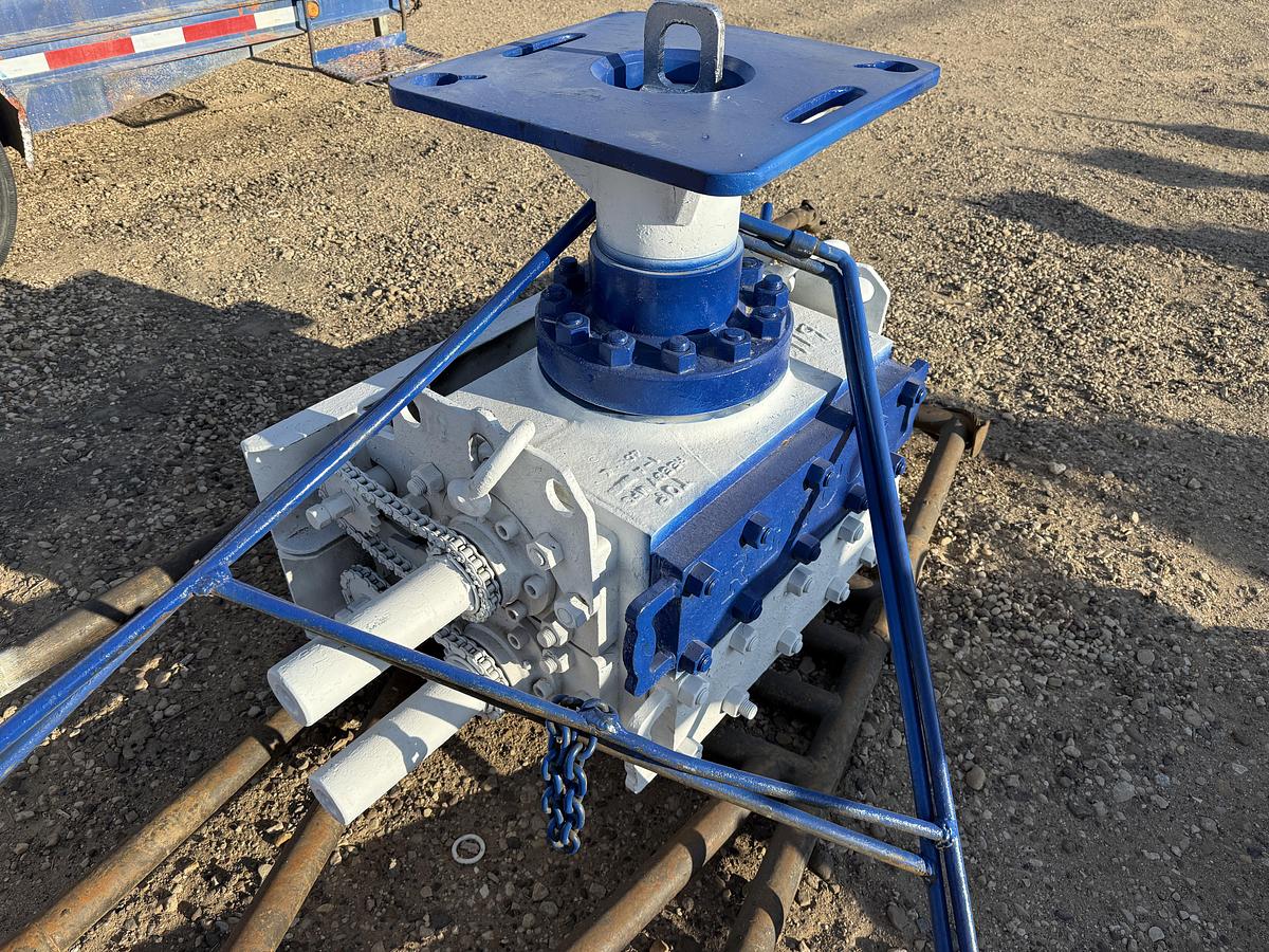 Used 6” REEDY 3M 2-7/8 DBL MANUAL BLOWOUT PREVENTER, CHARTED