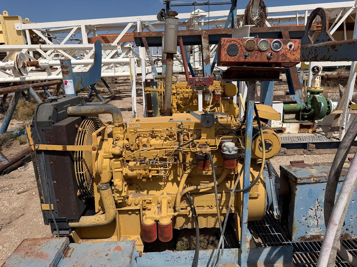 Used Mission 5x6R Cent Pump p/b CAT 6cyl. Diesel engine