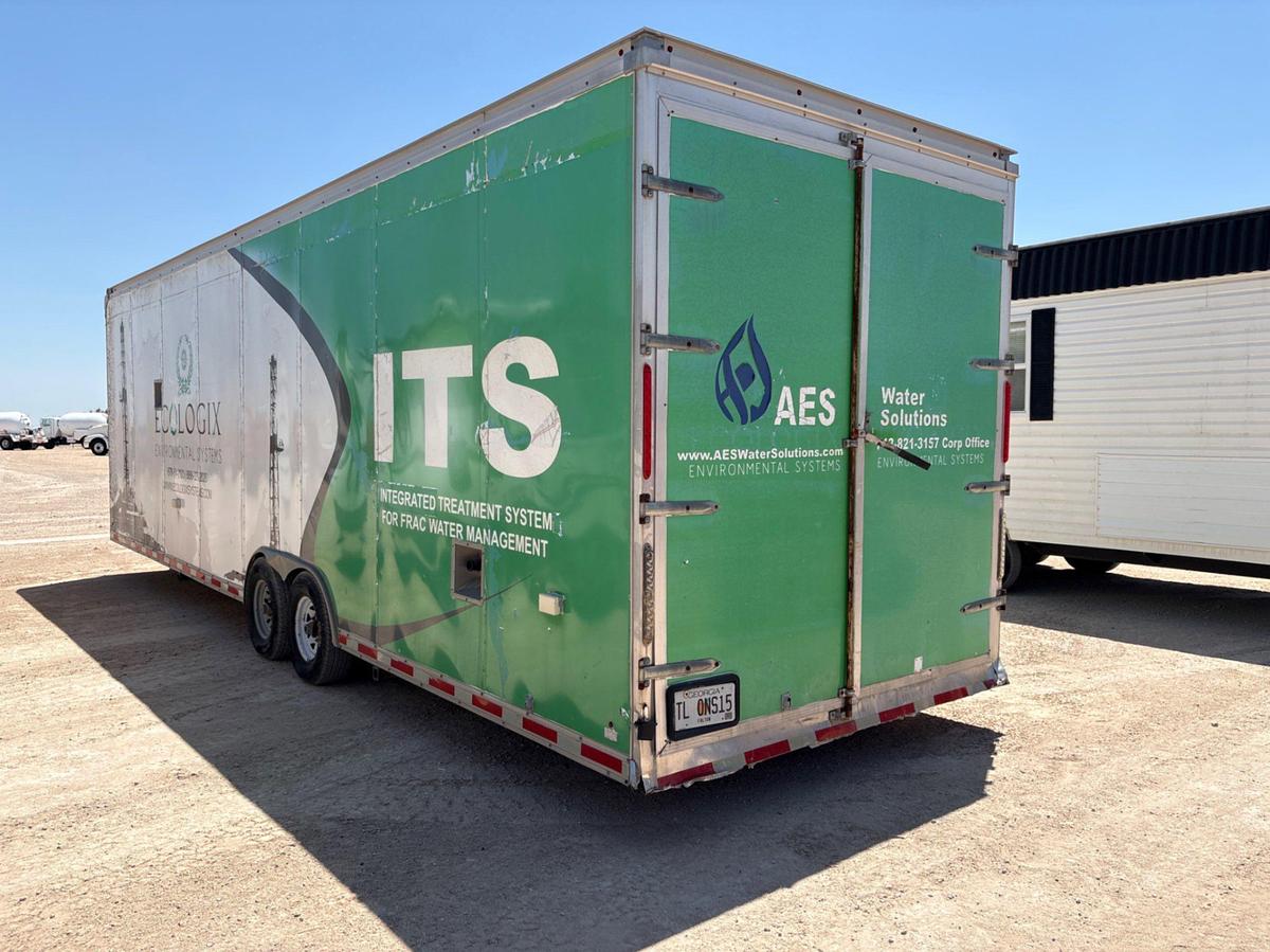 Used 2013 LOOK TRAILERS 32’ X 102” T/A BUMPER PULL WATER TREATMENT TRAILER